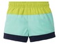 Grüne und blaue Badehose für Jungen.