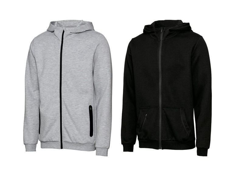 Gehe zu Vollbildansicht: CRIVIT® Herren Sweatjacke - Bild 1