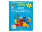 Sesamstrasse Puzzlebuch mit Elmo, Cookie Monster und Ernie.