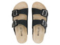 Schwarze Sandalen mit Schnallen von Natural Walk by Livergy.