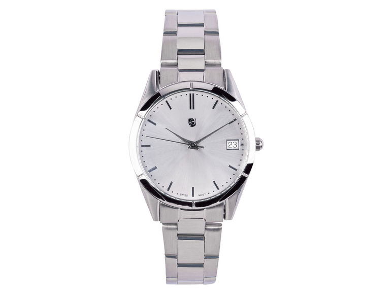 Gehe zu Vollbildansicht: AURIOL Luxus Armbanduhr, mit Datumsanzeige und präzisem Schweizer Uhrwerk - Bild 4