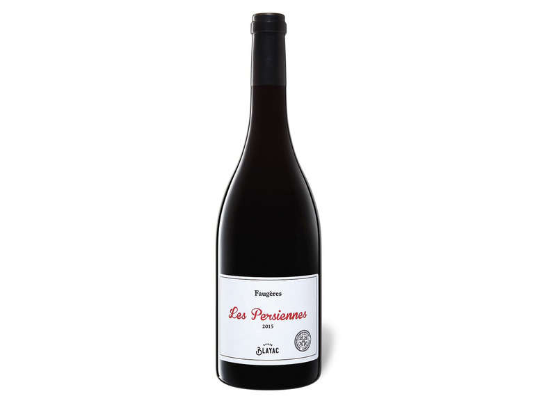 Gehe zu Vollbildansicht: Faugères Les Persiennes Vin de Pays d’Oc AOP trocken, Rotwein 2015 - Bild 1