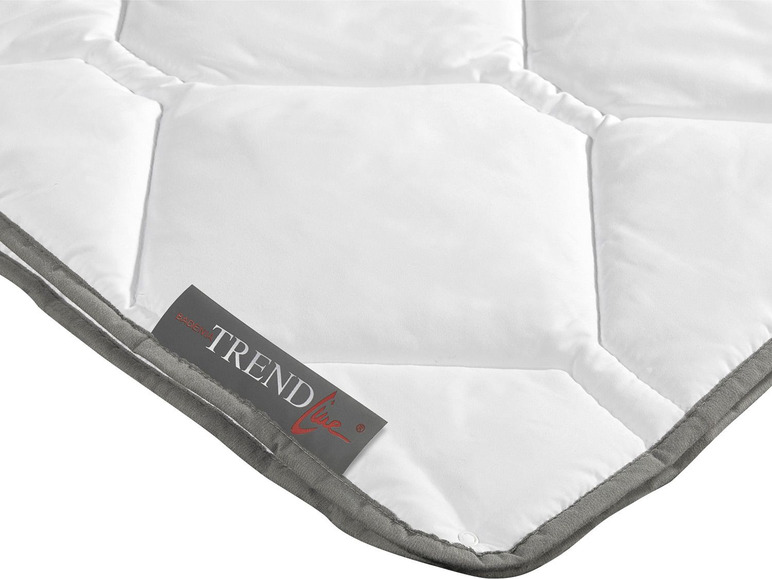 Gehe zu Vollbildansicht: BADENIA TRENDLINE 4-Jahreszeiten-Bettdecke, zweilagig, knöpfbar, kochfest, aus Mikrofaser - Bild 3