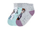 Drei Paar Frozen-Socken für Mädchen.