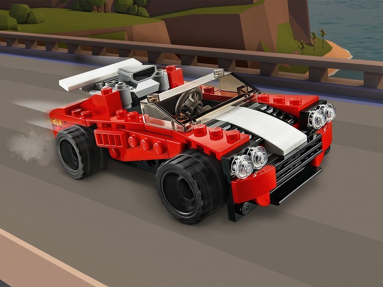 Gehe zu Vollbildansicht: LEGO® Creator 31100 »Sportwagen« - Bild 6