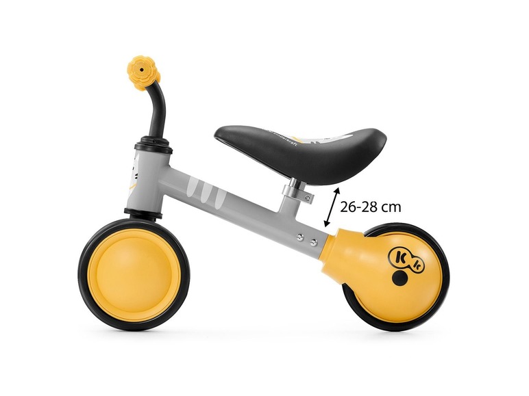 Gehe zu Vollbildansicht: Kinderkraft Laufrad »Cutie«, Tretauto, Mini-Bike, 2 Vorderräder, sichere Konstruktion - Bild 5