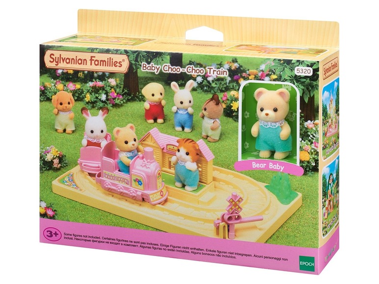 Gehe zu Vollbildansicht: Sylvanian Families Baby Abenteuer Zug - Bild 1