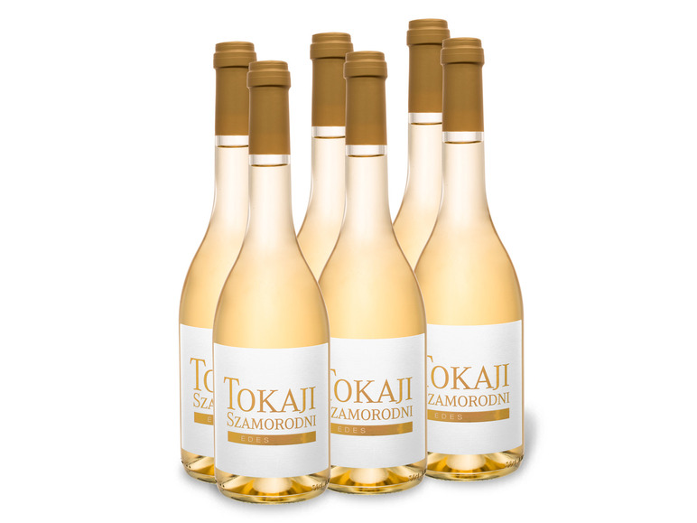 Gehe zu Vollbildansicht: 6 x 0,5-l-Flasche Weinpaket Tokaji Szamorodni süß, Süßwein - Bild 1
