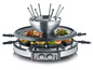Ein Severin Raclette- und Fonduegerät mit Grillplatte.