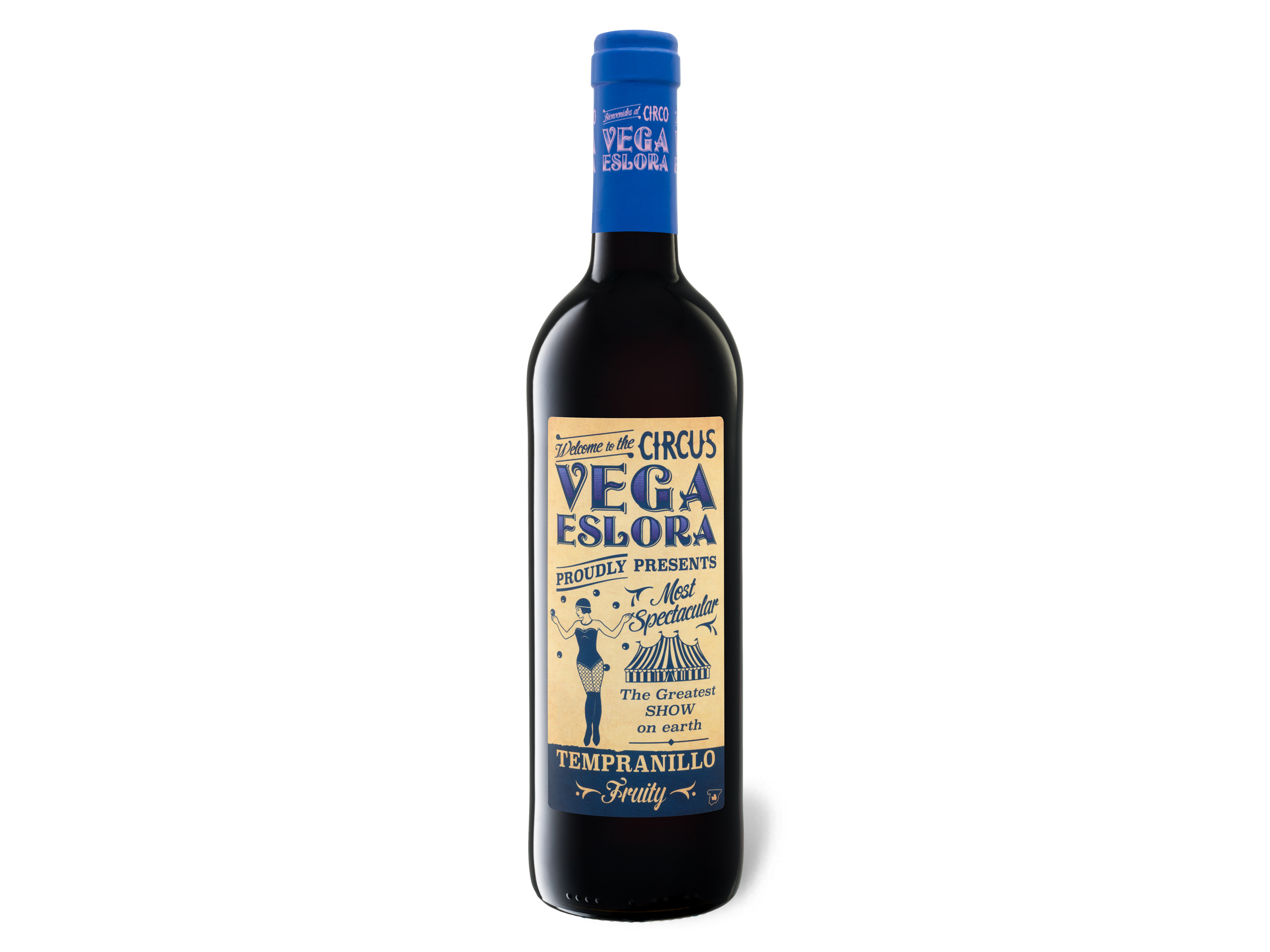 Vega Eslora Tempranillo Vdt de la Castilla halbtrocken, Rotwein 2022 Wein & Spirituosen Lidl DE