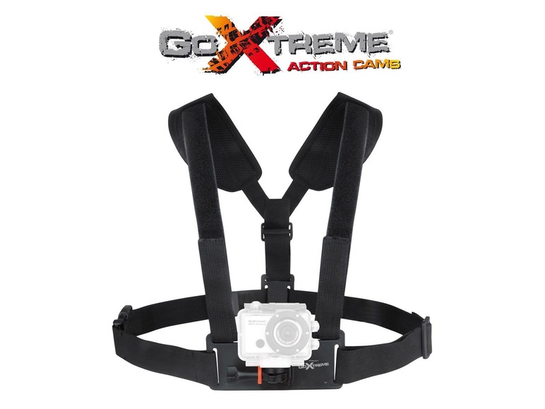 Gehe zu Vollbildansicht: GoXtreme Befestigung für Action Kamera GoXtreme Chest mount - Bild 1