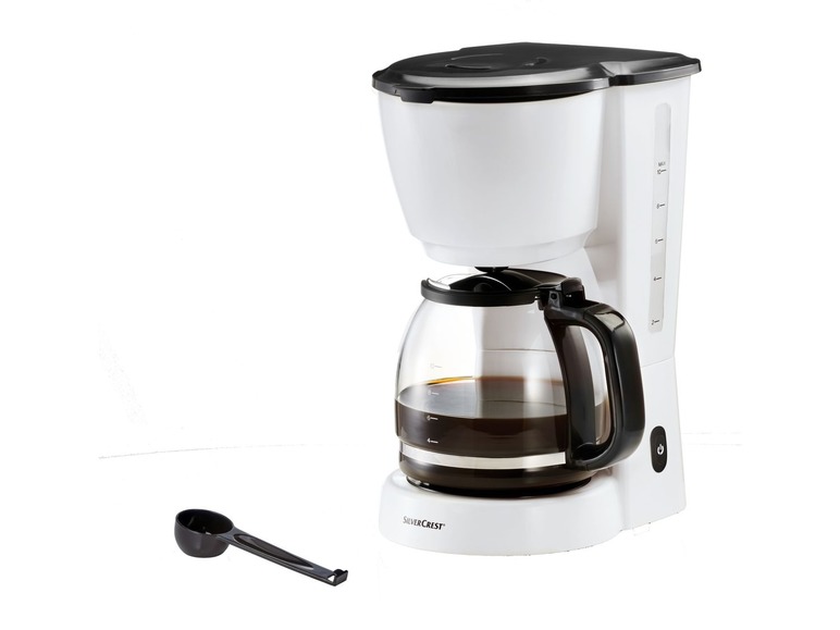 Gehe zu Vollbildansicht: SILVERCREST® Kaffeemaschine »SKMK 1000 A1«, mit Glaskanne für 1,25 Liter und Messlöffel - Bild 5