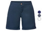 Dunkelblaue Chino Shorts mit umgeschlagenem Saum.