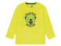 Gelbes Langarmshirt für Jungen mit Eisbär-Motiv
