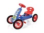 Blauer Paw Patrol Go-Kart mit roten Reifen.