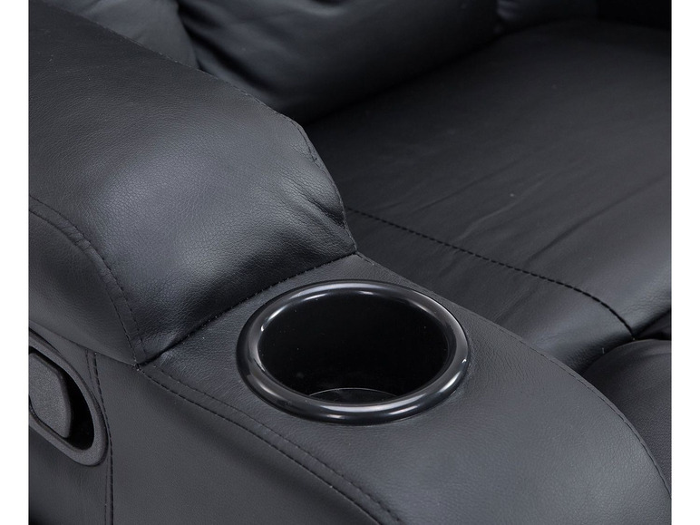 Gehe zu Vollbildansicht: HOMCOM TV Sessel mit Massage und Wärmefunktion - schwarz - Bild 8