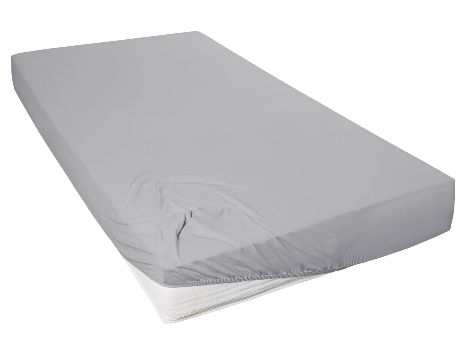 Primera Mako-Feinjersey Spannbetttuch (Granit, 140 – 160 x 200 cm) | 04002895121613