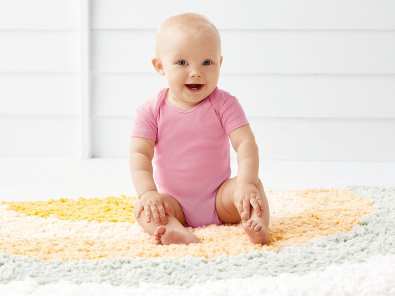 Gehe zu Vollbildansicht: lupilu Baby Bodys, 5 Stück, aus reiner Bio-Baumwolle - Bild 17