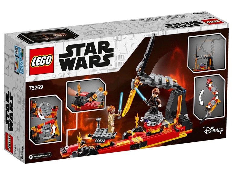 Gehe zu Vollbildansicht: LEGO® Star Wars™ 75269 »Duell auf Mustafar™« - Bild 2