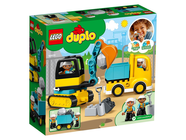 Gehe zu Vollbildansicht: LEGO® DUPLO® 10931 »Bagger und Laster« - Bild 2