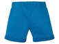 Blaue Baumwollshorts für Jungen.