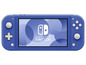 Eine blaue Nintendo Switch Lite Handheld-Konsole.