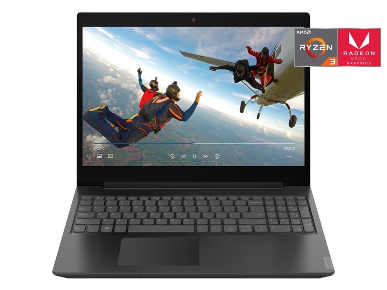Gehe zu Vollbildansicht: Lenovo Laptop IdeaPad L340 15 Zoll AMD SSD 512GB - Bild 1
