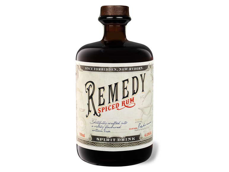Gehe zu Vollbildansicht: Remedy Spiced (Rum-Basis) 41,5% Vol - Bild 1
