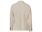 Beige Herren-Leinenblazer.