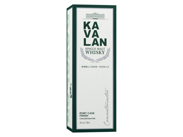 Gehe zu Vollbildansicht: Kavalan Concertmaster Single Malt Whisky Port Cask Finish mit Geschenkbox 40% Vol - Bild 3