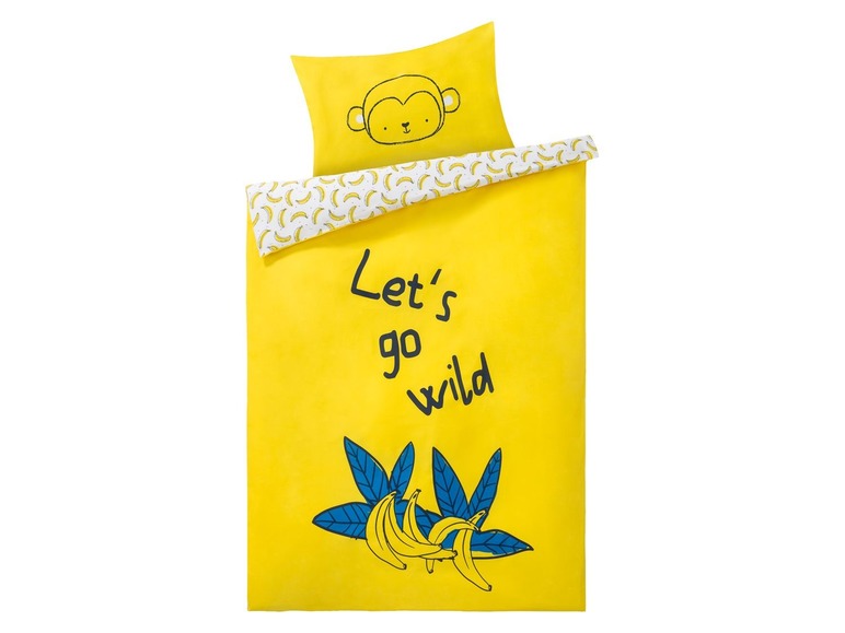 Gehe zu Vollbildansicht: LUPILU® Baby Renforcé Bettwäsche, 135 x 100 cm, aus reiner Baumwolle - Bild 6