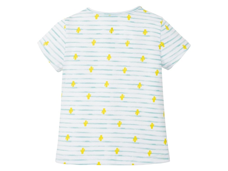 Gehe zu Vollbildansicht: LUPILU® Kleinkinder T-Shirts Mädchen, 2 Stück, aus Baumwolle - Bild 17