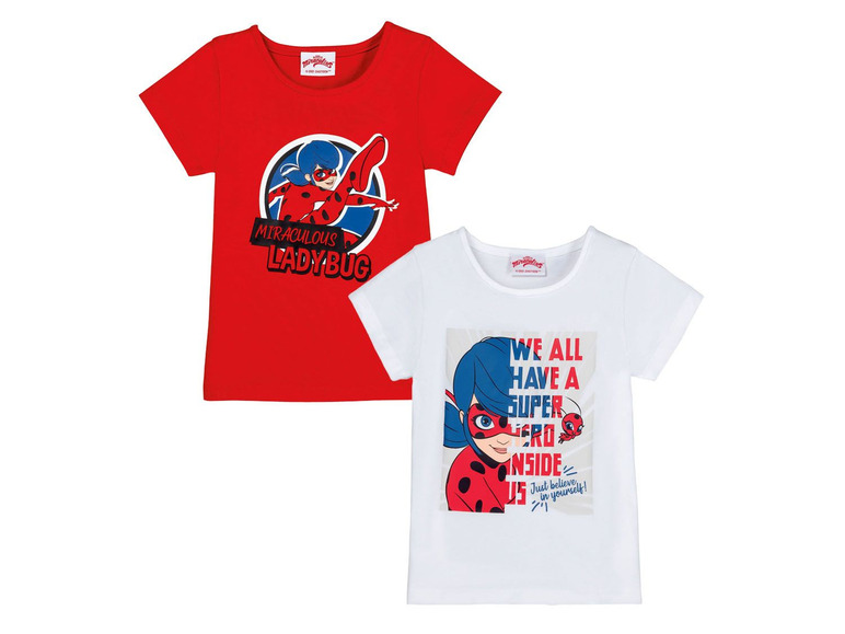 Gehe zu Vollbildansicht: Kleinkinder / Kinder Mädchen T-Shirts, 2 Stück - Bild 2