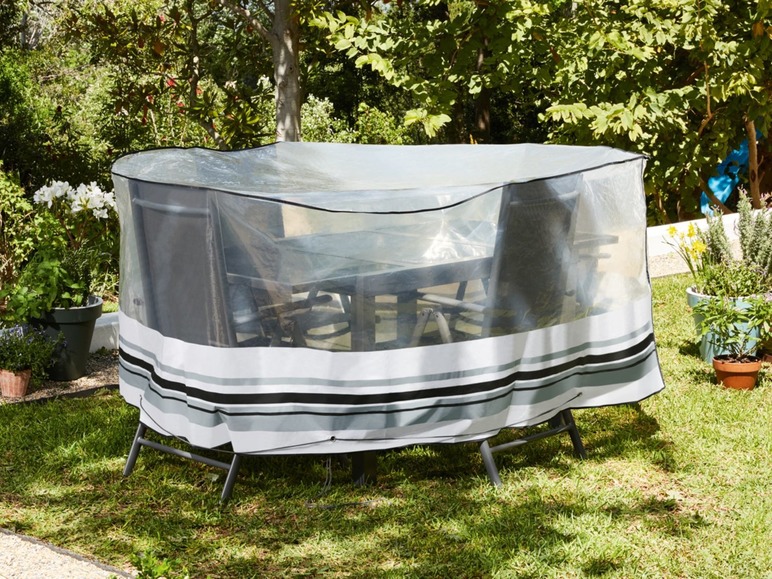 Gehe zu Vollbildansicht: FLORABEST Schutzhülle Gartenmöbel, mit Fixierkordel, witterungs- und UV-beständig - Bild 4