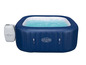 Ein aufblasbares Whirlpool von Lay-Z-Spa mit integrierter Pumpe.