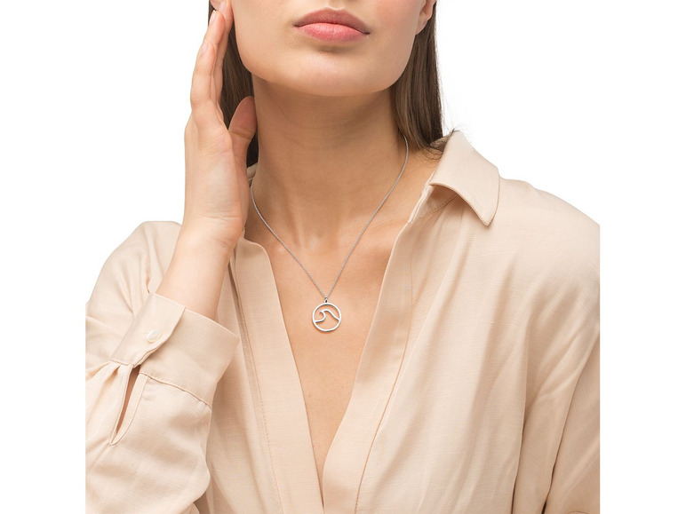 Gehe zu Vollbildansicht: Heideman Montis Halskette Damen aus Edelstahl - Bild 5