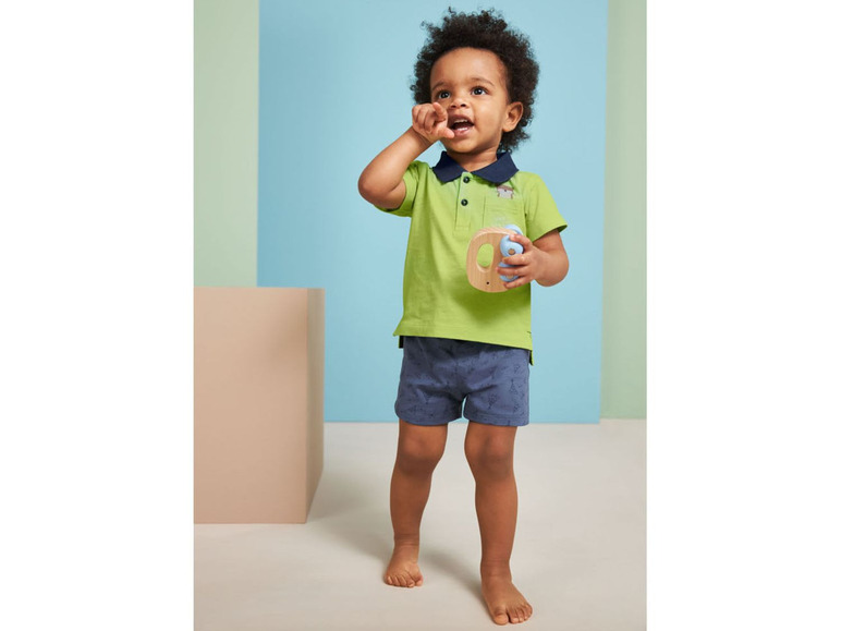 Gehe zu Vollbildansicht: lupilu® Baby Jungen Poloshirt - Bild 6