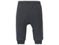Dunkelgraue Jogginghose für Babys.