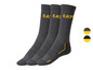 Drei Paar Caterpillar Socken in Grau.