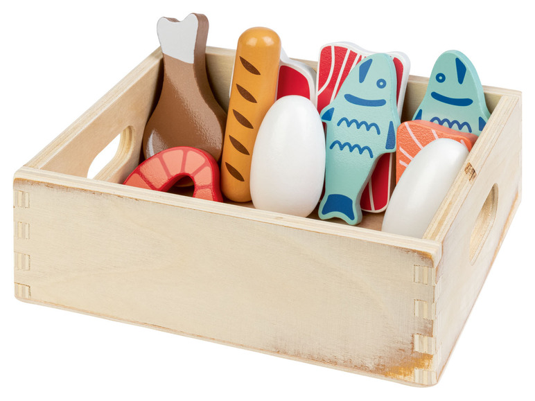 Gehe zu Vollbildansicht: PLAYTIVE® Holzspielzeug Lebensmittelboxen - Bild 8