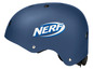 Ein blauer Nerf-Helm für Kinder.