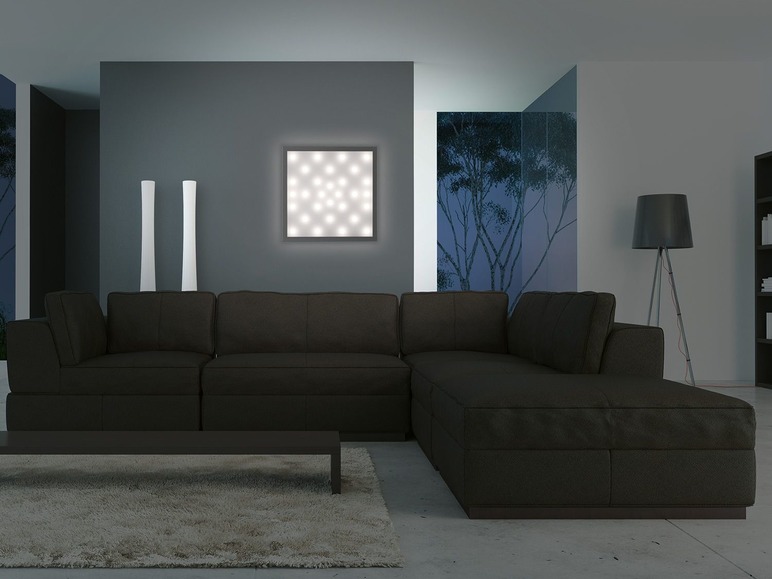 Gehe zu Vollbildansicht: LIVARNO LUX® LED-Panel, 30 x 30 cm, aus Metall und Kunststoff, dimmbar, mit Fernbedienung - Bild 4