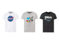 T-Shirts mit NASA, Top Gun und Fast & Furious Logos.