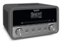 Ein graues TechniSat Digitradio 584 mit DAB+ Radio und CD-Player.