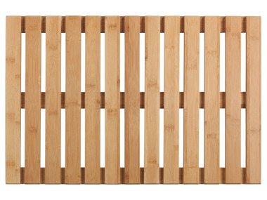 Wenko Baderost »Indoor & Outdoor«, 40 x 60 cm, mit rutschhemmender Unterseite, aus Bambus