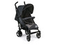 Ein grauer Chicco Baby Kinderwagen.