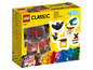 LEGO Classic Set mit 2 Lichtern, Bauideen und bunten Steinen