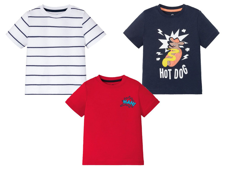 Gehe zu Vollbildansicht: lupilu 3 Kleinkinder Jungen T-Shirts - Bild 15