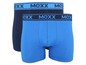 Zwei blaue Boxershorts der Marke Mexx.