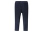 Dunkelblaue Jeansleggings für Mädchen.